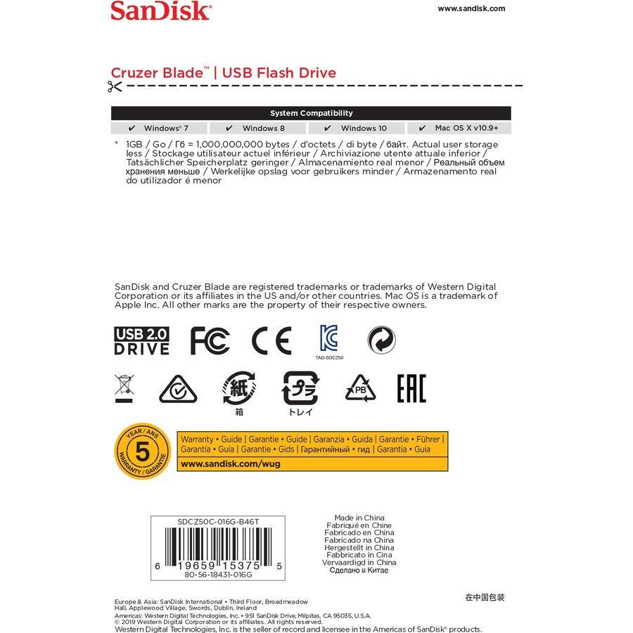 SDCZ50C-016G-B46T-5